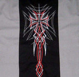 Hard Chrome Iron Cross Gray Work Shirt - Hard Chrome Clothing - Flyclothing LLC