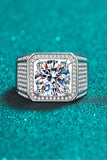 Bring It Home 925 Sterling Silver Moissanite Ring - Trendsi - Flyclothing LLC