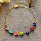 Heart Natural Stone Bracelet - Trendsi - Flyclothing LLC