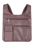 Scully CHOCOLATE LADIES TRAVEL BAG - Scully Leather - Flyclothing LLC