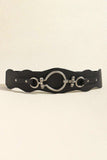 PU Leather Zinc Alloy Buckle Belt - Trendsi - Flyclothing LLC
