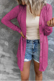 Button Up Long Sleeve Cover Up - Trendsi - Flyclothing LLC