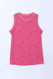 Printed Round Neck Tank - Trendsi - Flyclothing LLC