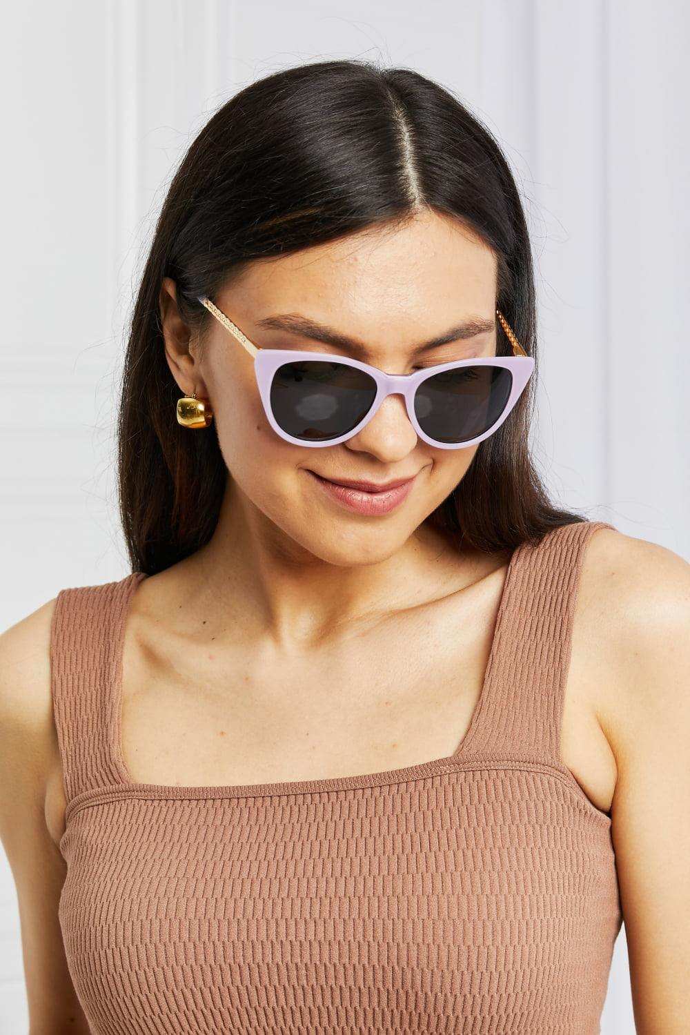 Cat-Eye Acetate Frame Sunglasses - Trendsi - Flyclothing LLC