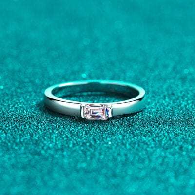Moissanite 925 Sterling Silver Ring - Trendsi - Flyclothing LLC