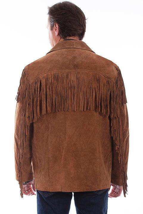 Scully CINNAMON BOAR SUEDE MEN'S JACKET - Scully Leather - Flyclothing LLC