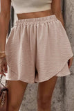 Layered Elastic Waist Shorts - Trendsi - Flyclothing LLC