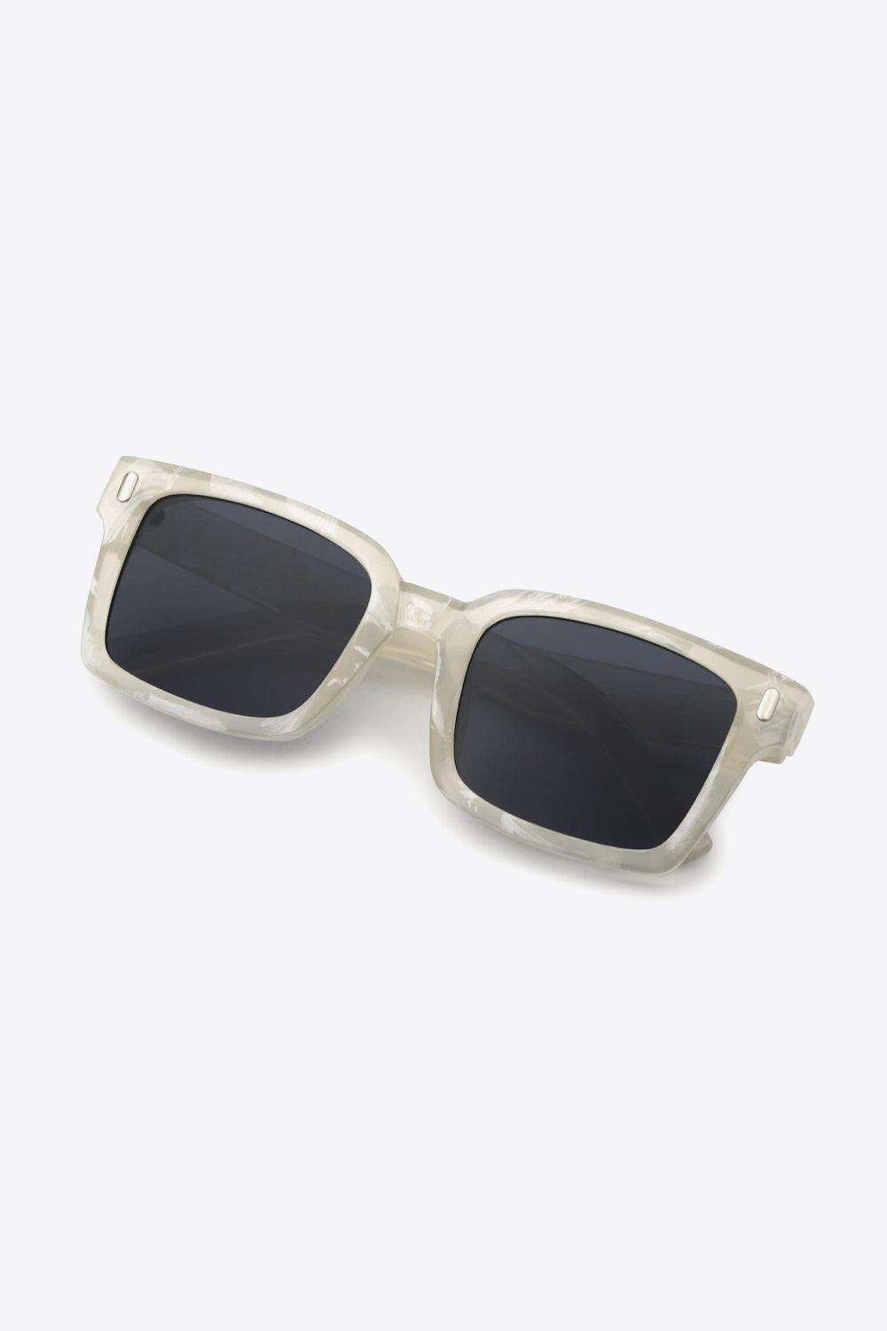 UV400 Polycarbonate Square Sunglasses - Trendsi - Flyclothing LLC