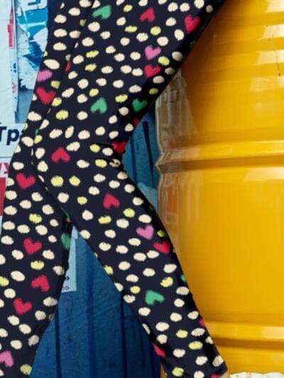 Printed High Waist Skinny Leggings - Trendsi - Flyclothing LLC