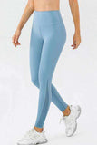 High Waist Skinny Active Pants - Trendsi - Flyclothing LLC