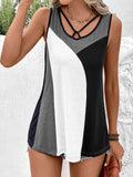 Color Block Tank Top - Trendsi - Flyclothing LLC