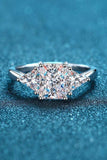 3 Carat Moissanite 925 Sterling Silver Rhodium-Plated Ring - Trendsi - Flyclothing LLC