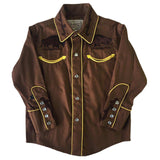Rockmount Ranch Wear Kids Embroidered Bison Western Shirt - Rockmount Clothing - Flyclothing LLC