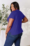 Basic Bae Full Size Round Neck Short Sleeve T-Shirt - Trendsi - Flyclothing LLC
