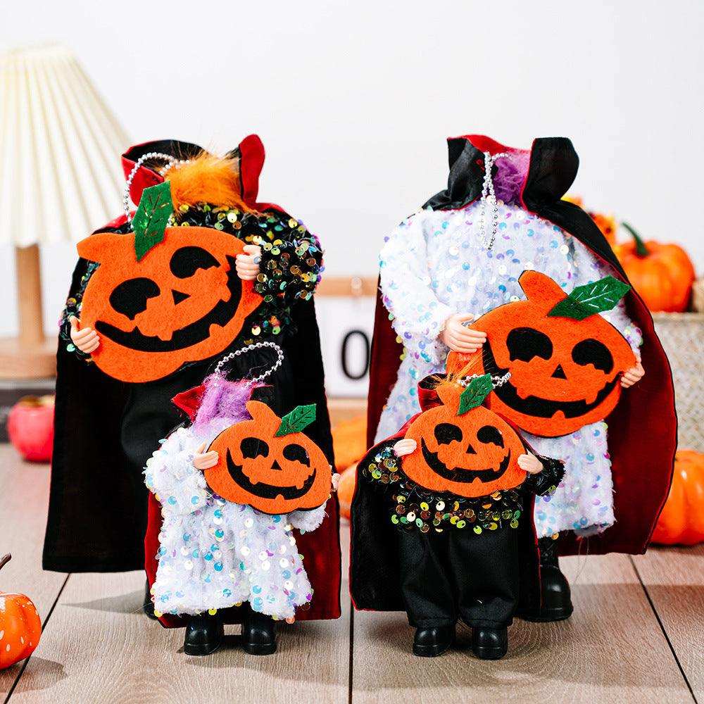 Two-Piece Sequin Halloween Hanging Widgets - Trendsi - Flyclothing LLC