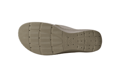 Tecs Women's Low Heel Slip On Sandal Beige - Flyclothing LLC
