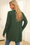 Open Front Dropped Shoulder Cardigan with Pockets - Trendsi - Flyclothing LLC