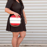 Firehose Round Shoulder Bag - Beaurer Creations - Flyclothing LLC