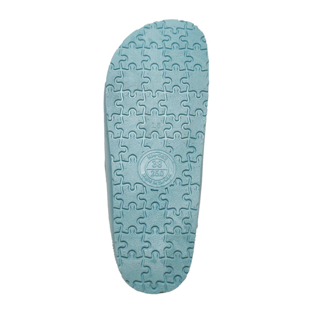 Women's Two Band Sandals Aqua - Tecs - Flyclothing LLC