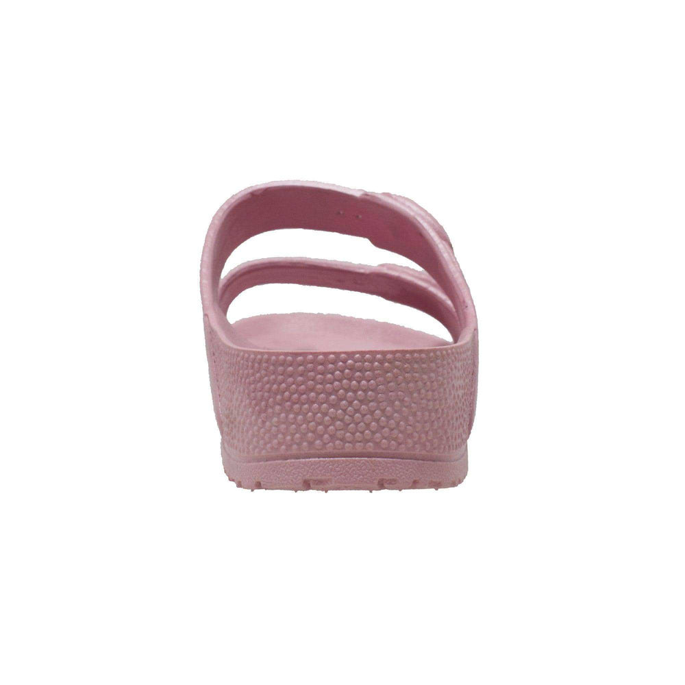 Women's Two Band Sandals Pink - Tecs - Flyclothing LLC