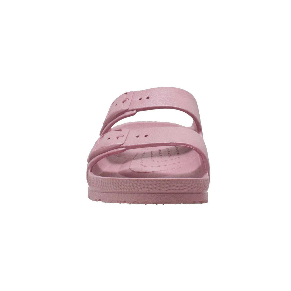 Women's Two Band Sandals Pink - Tecs - Flyclothing LLC
