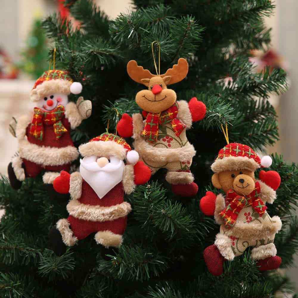 4-Piece Christmas Hanging Widgets - Trendsi - Flyclothing LLC