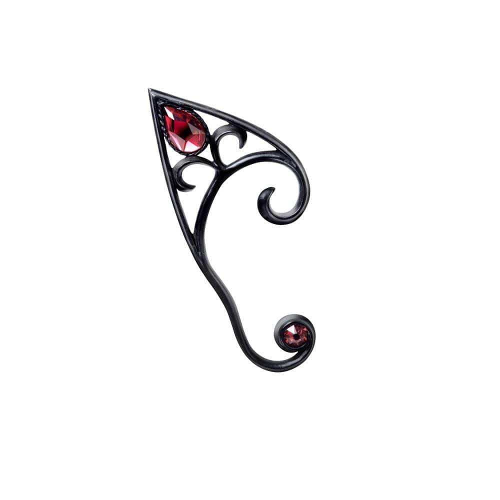 Alchemy Gothic Elvyn Earwrap Black - Alchemy Gothic - Flyclothing LLC