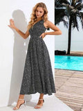 Printed Single Shoulder Midi Dress - Trendsi - Flyclothing LLC