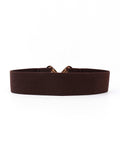 Geometric Buckle Elastic Wide Belt - Trendsi - Flyclothing LLC