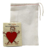 Dancing Girl Heart Pin - Creative Alternatives - Creative Alternatives - Flyclothing LLC