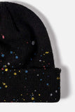 Confetti Rib-Knit Cuff Beanie - Trendsi - Flyclothing LLC