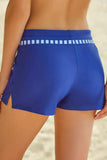 Full Size Run Contrast Drawstring Swim Bottoms - Trendsi - Flyclothing LLC