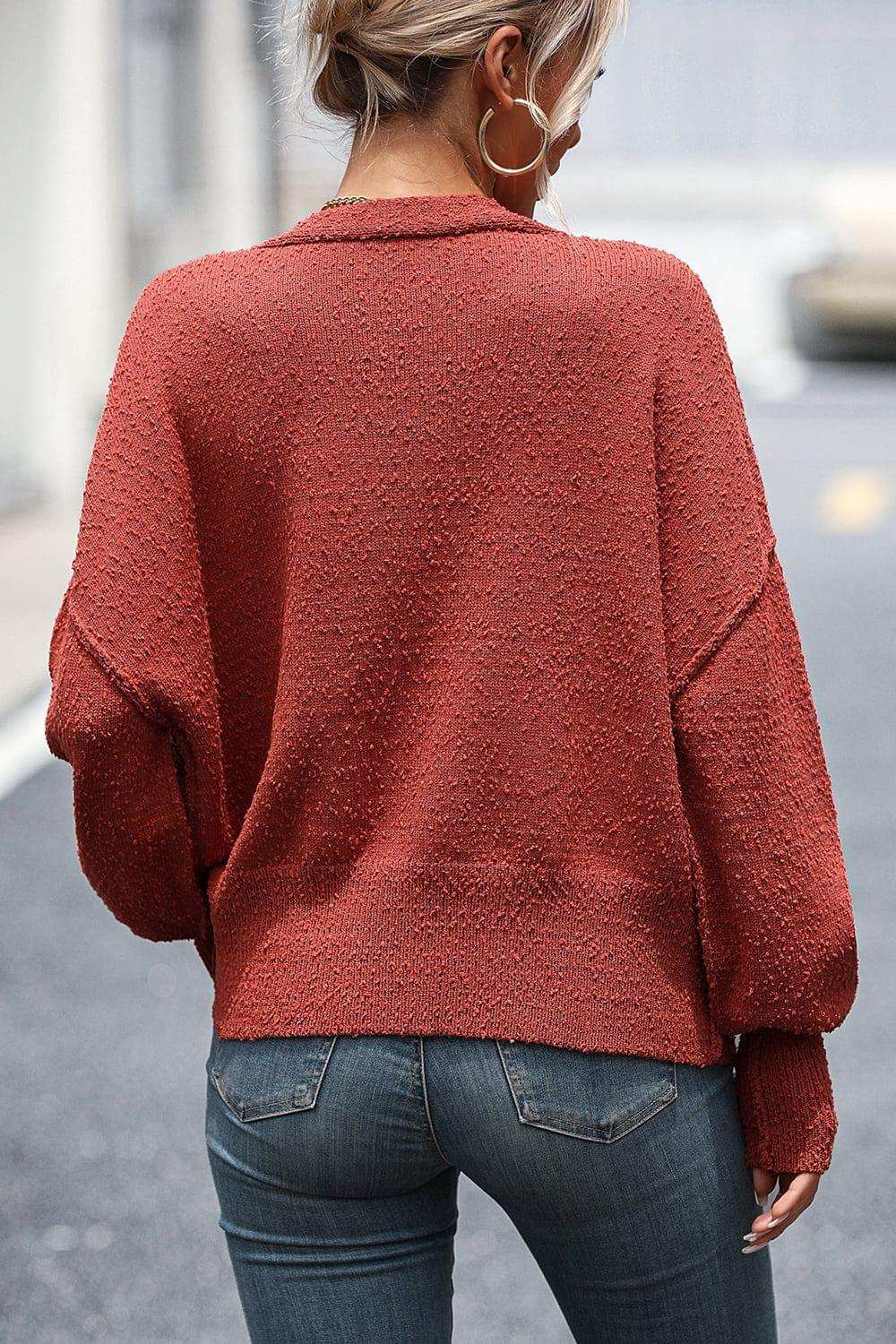 Button-Up Dropped Shoulder Cardigan - Trendsi - Flyclothing LLC