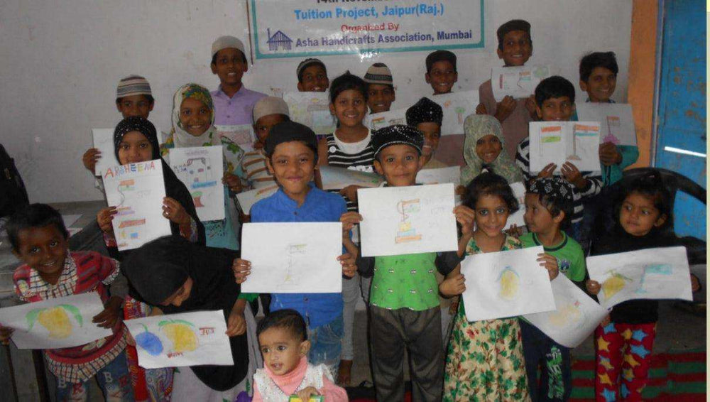 Handcrafted Ornate Star Chime, Recycled Iron and Glass Beads - Asha Handicrafts - Flyclothing LLC