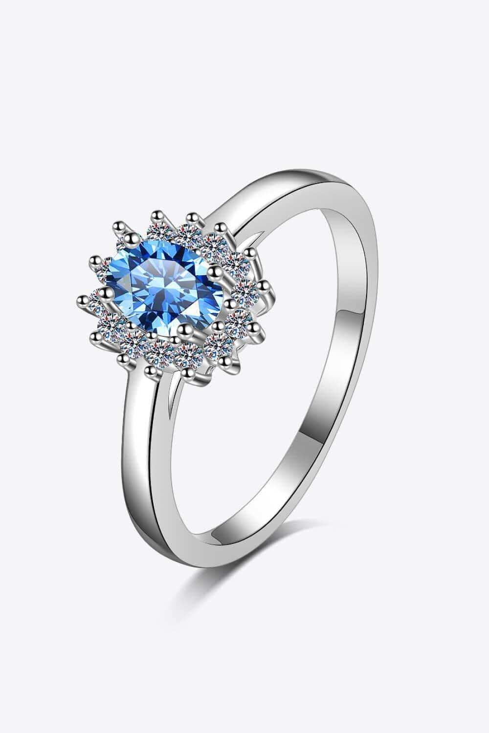 On My Own Moissanite Ring - Trendsi - Flyclothing LLC