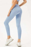 High Waist Skinny Active Pants - Trendsi - Flyclothing LLC