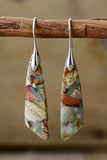 Handmade Natural Stone Dangle Earrings - Trendsi - Flyclothing LLC