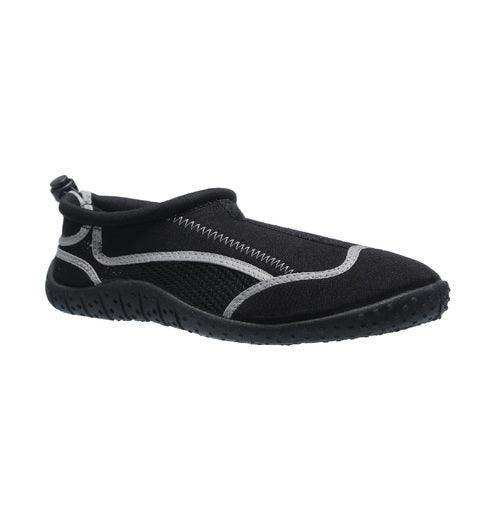 Tecs Men's Slip On Aquasock Black-Grey - Tecs - Flyclothing LLC