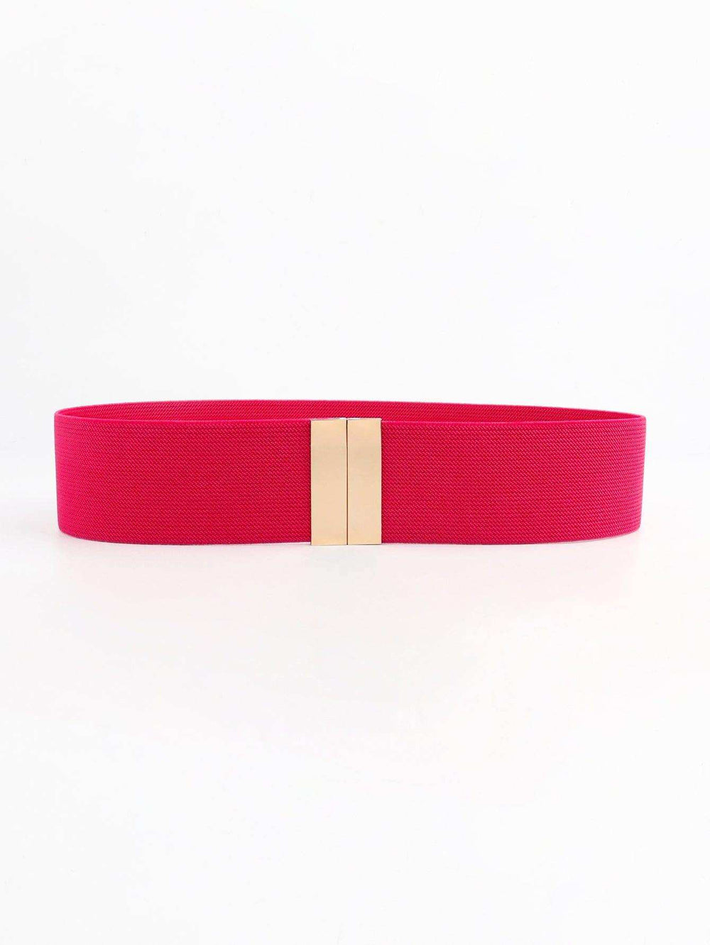 Alloy Buckle Elastic Belt - Trendsi - Flyclothing LLC