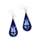 Tulip Abalone Teardrop Earrings - Artisana - Flyclothing LLC