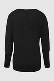 Cutout Round Neck Long Sleeve T-Shirt - Trendsi - Flyclothing LLC