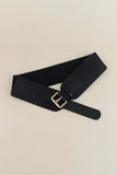 Elastic Wide PU Belt - Trendsi - Flyclothing LLC