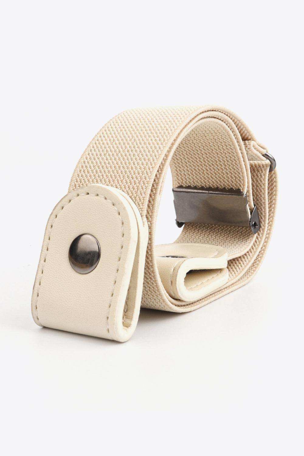 PU Elastic Snap Closure Belt - Trendsi - Flyclothing LLC