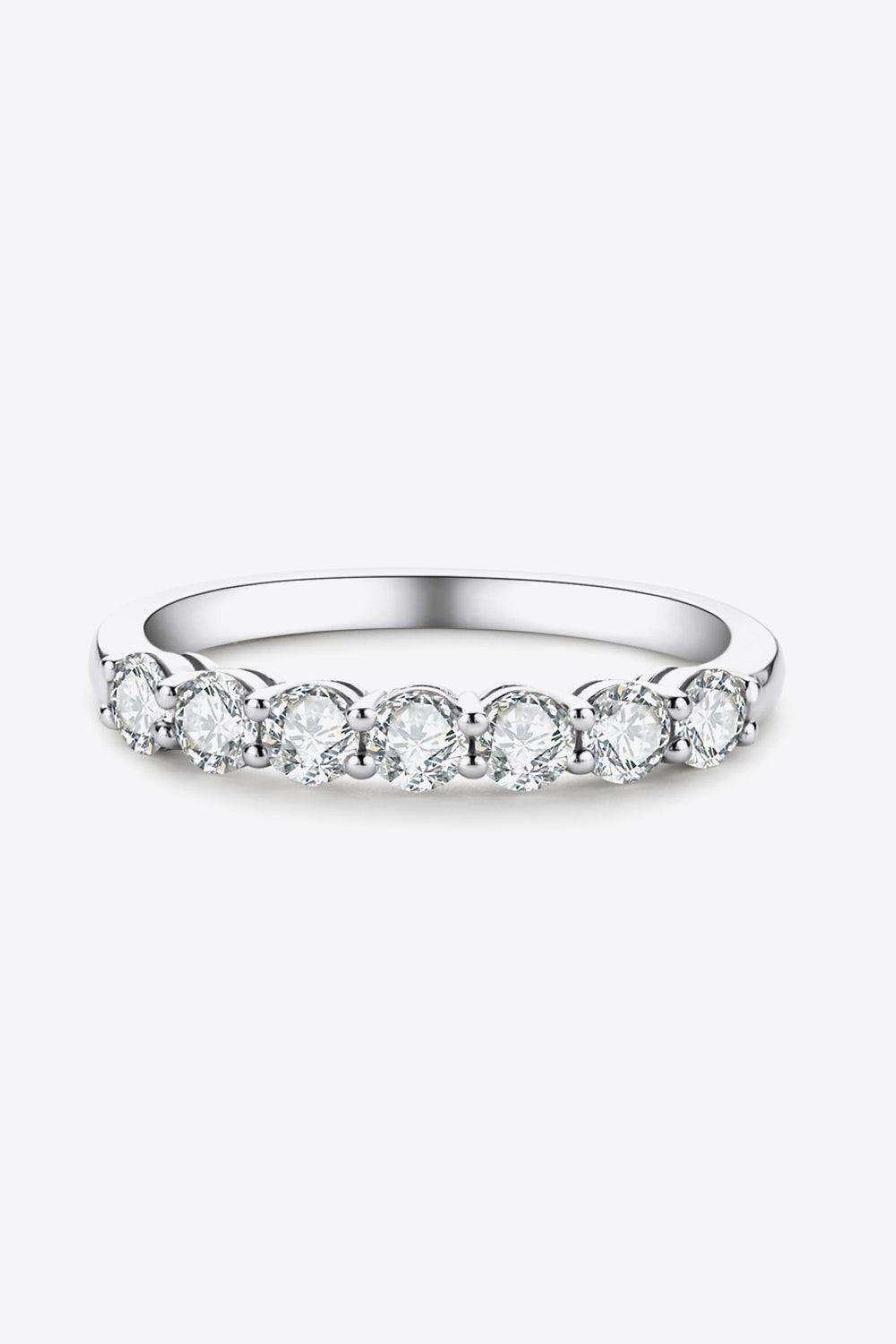 Can't Stop Your Shine Moissanite Platinum-Plated Ring - Trendsi - Flyclothing LLC