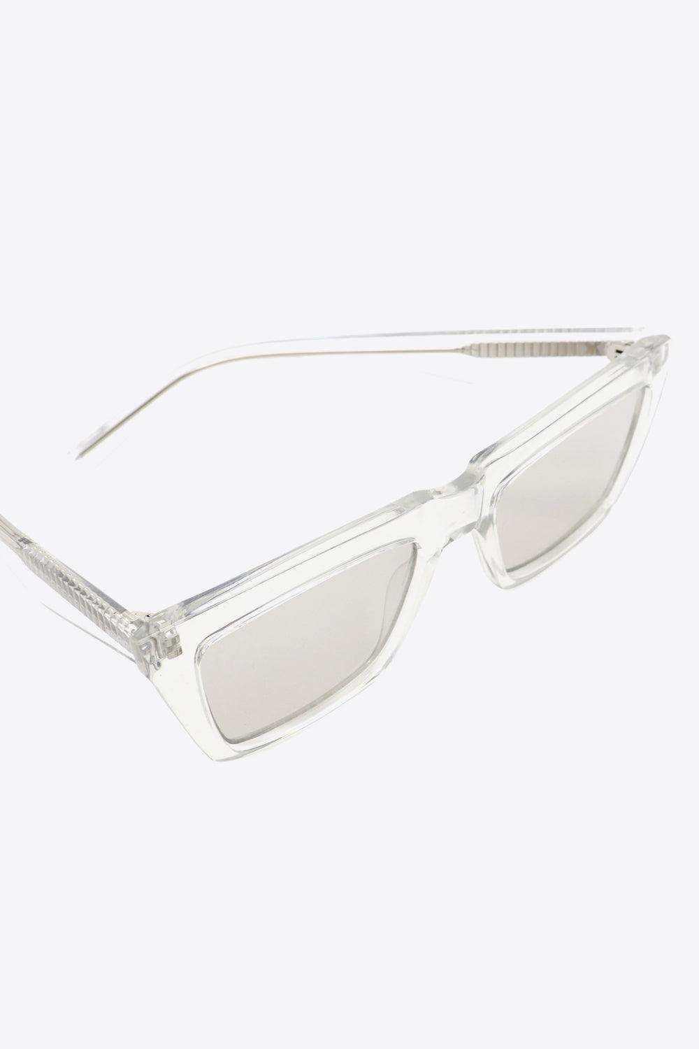 Cellulose Propionate Frame Rectangle Sunglasses - Trendsi - Flyclothing LLC