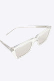 Cellulose Propionate Frame Rectangle Sunglasses - Trendsi - Flyclothing LLC