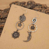 Star, Sun, and Moon Earrings - Trendsi - Flyclothing LLC