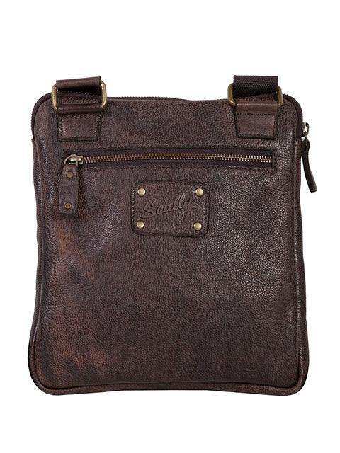 Scully CHOCOLATE CROSSBODY BAG - Scully Leather - Flyclothing LLC