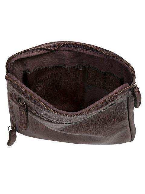Scully CHOCOLATE CROSSBODY BAG - Scully Leather - Flyclothing LLC