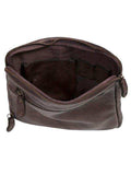Scully CHOCOLATE CROSSBODY BAG - Scully Leather - Flyclothing LLC